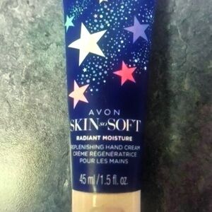 Avon Skin So Soft Radiant Moisture Hand Cream - Blue